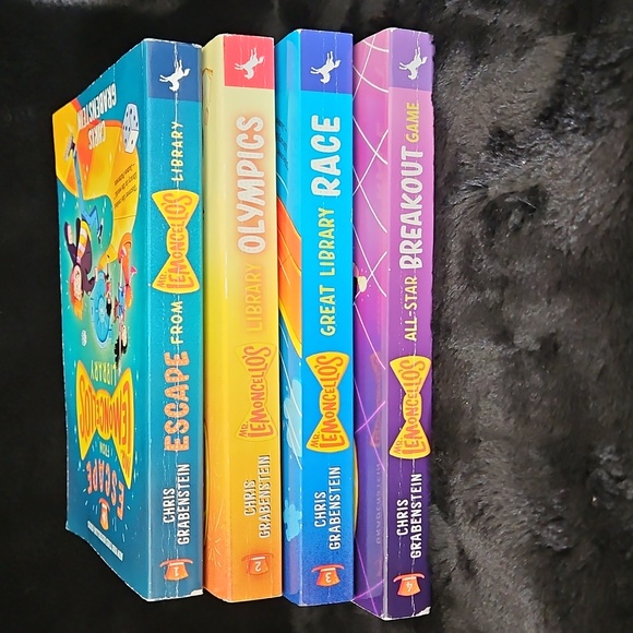 Mr. Lemoncello Box Set - Books 1-4 - Picture 3 of 8
